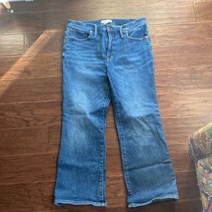 Madewell size 32 Cali Demi boot Jean